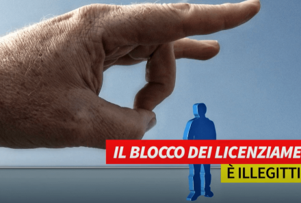 Il blocco dei licenziamenti è illegittimo?
