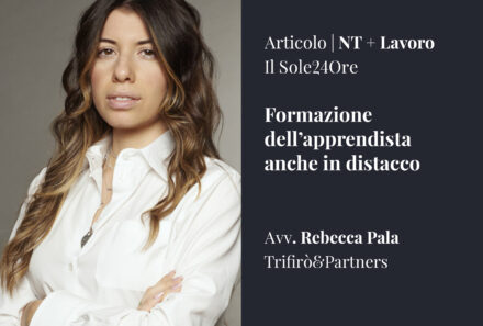 Formazione dell’apprendista anche in distacco