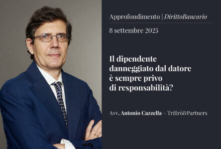 Il dipendente danneggiato dal datore è sempre privo di responsabilità?