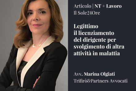 Legittimo il licenziamento del dirigente per svolgimento di altra attività in malattia