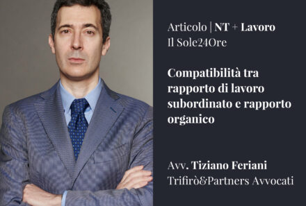 Compatibilità tra rapporto di lavoro subordinato e rapporto organico