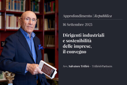 Dirigenti industriali e sostenibilità delle imprese, il convegno