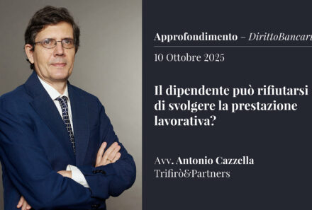 Il dipendente può rifiutarsi di svolgere la prestazione lavorativa?