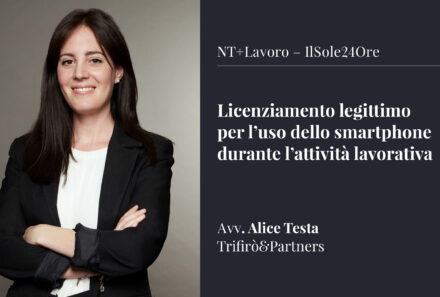 Licenziamento legittimo per l’uso dello smartphone durante l’attività lavorativa