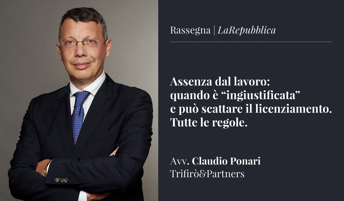 Assenza dal lavoro: quando è “ingiustificata” e può scattare il licenziamento. Tutte le regole