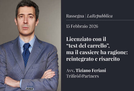Licenziato, reintegrato e risarcito.