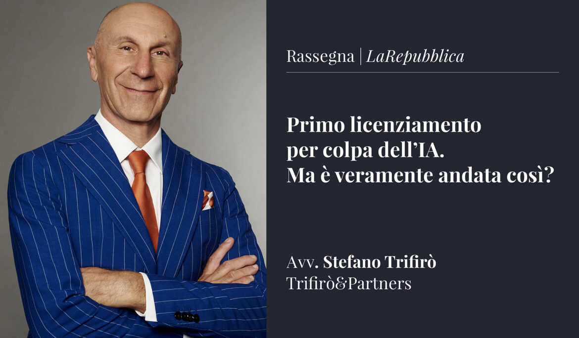 Primo licenziamento per colpa dell’IA. Ma è veramente andata così?