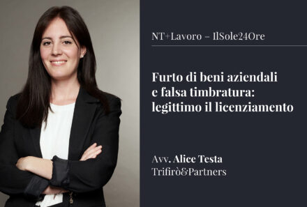 Furto di beni aziendali e falsa timbratura: legittimo il licenziamento
