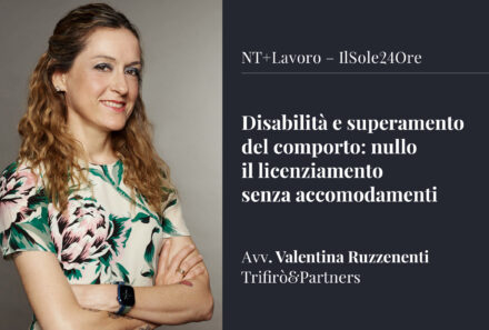 Disabilità e superamento del comporto: nullo il licenziamento senza accomodamenti