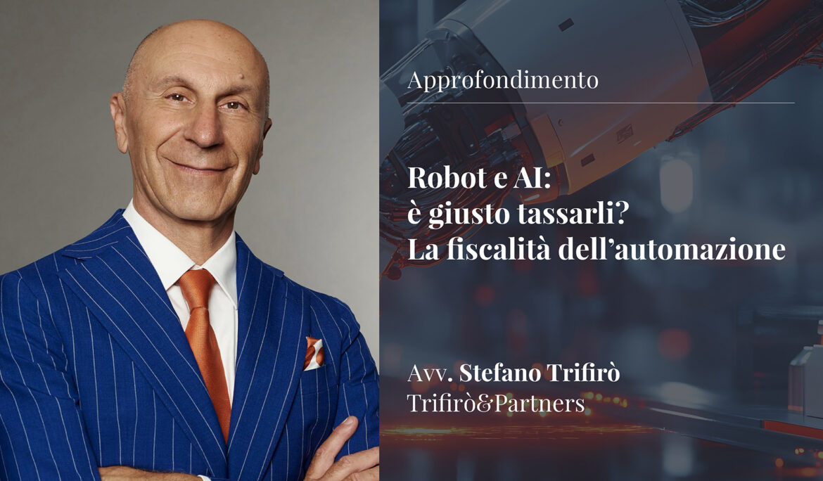 Robot e AI: è giusto tassarli? La fiscalità dell’automazione