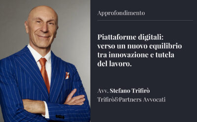 Piattaforme digitali: verso un nuovo equilibrio tra innovazione e tutela del lavoro