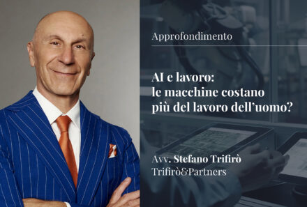 AI e lavoro: le macchine, costano di più del lavoro dell uomo?